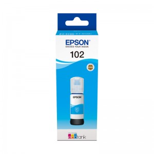 Epson Tinteiro 102 Ecotank Pigment Cyan Ink Bottle